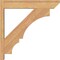 Ekena Millwork Balboa Slat Smooth Outlooker, Western Red Cedar, 5 1/2"W x 26"D x 26"H OUT06X26X26BOA06SWR - alternate 3